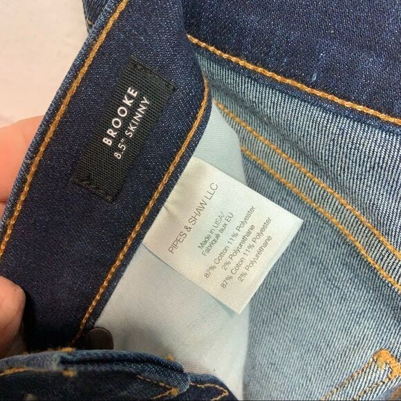 Veronica Beard Brook 8.5 " Midnight  Skinny Jeans Size 24 - Picture 6 of 8